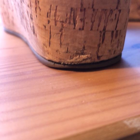 Cordani cork wedge suede sandals size 37 - Picture 6 of 7